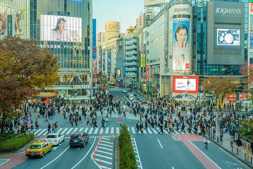 渋谷スクランブル交差点